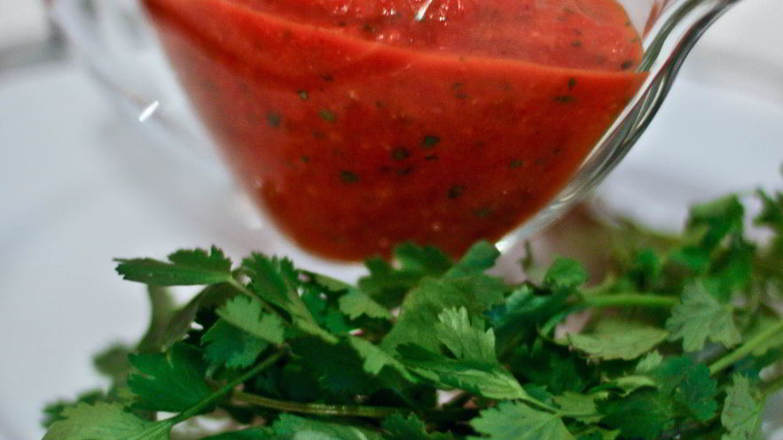 Рецепт соуса из запеченных перцев