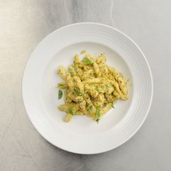 Рецепт Домашней пасты бузиате с песто алла трапанезе