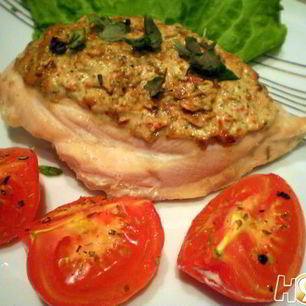 Рецепт Куриного филе с соусом песто