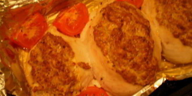 Рецепт куриного филе с соусом песто