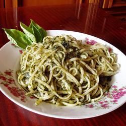 Рецепт Макарон с соусом песто