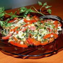 Рецепт Овощей пассированных с соусом Песто