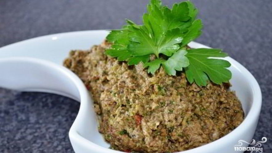 Рецепт песто из грибов