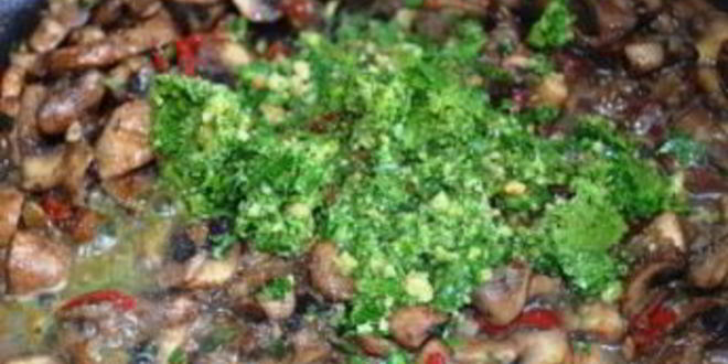 Рецепт песто из грибов