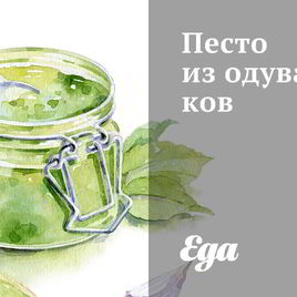 Рецепт Песто из одуванчиков