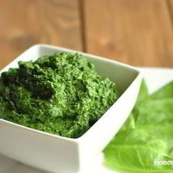 Рецепт Песто из шпината