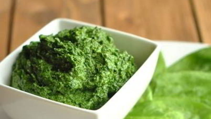 Рецепт песто из шпината