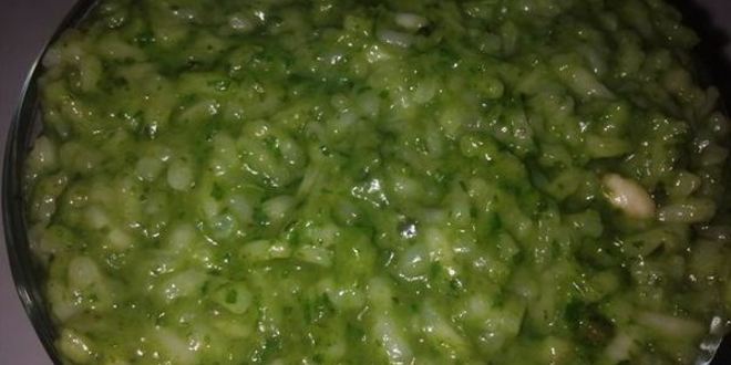 Рецепт рисового песто