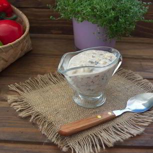 Рецепт Соуса с грибами и сыром
