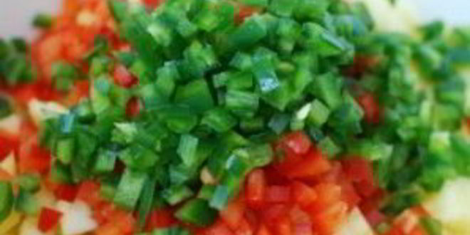 Рецепт ананасовой сальсы