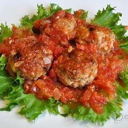 Рецепт Фрикаделек в соусе сальса