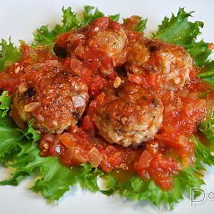 Рецепт Фрикаделек в соусе сальса