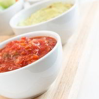 Рецепт Сальсы из жареных на гриле овощей