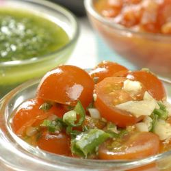 Рецепт Соусов сальса круда, сальса роха, сальса верде