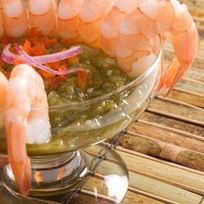 Рецепт Зеленой сальсы из томатилло и авокадо