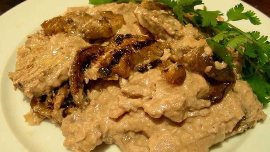 Рецепт сациви из баклажанов