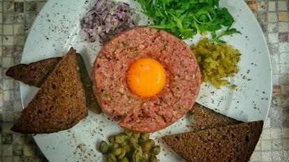 Рецепт Тартара из говядины с каперсами