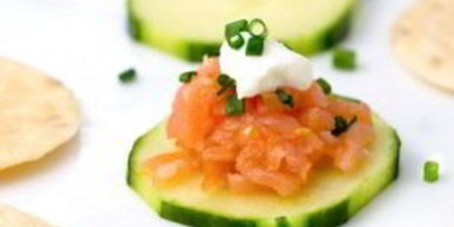 Рецепт тартара из копченой семги