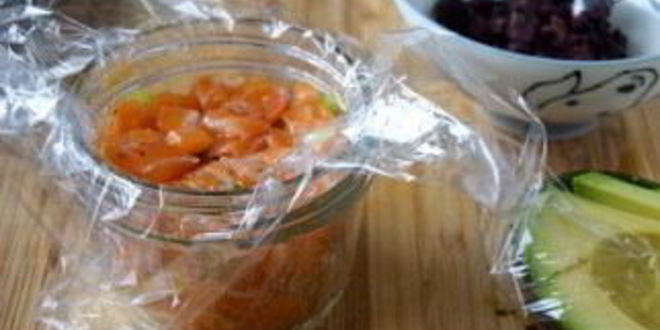 Рецепт тартара из лосося и авокадо