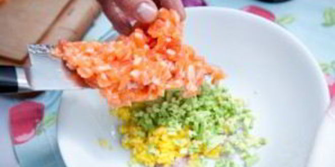 Рецепт тартара из лосося с авокадо