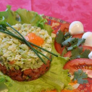 Рецепт Тартара из лосося