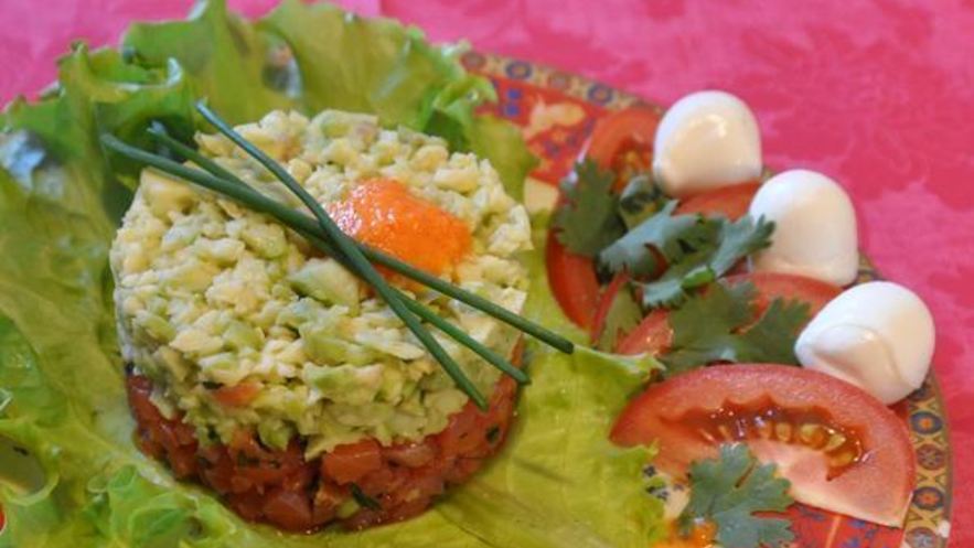 Рецепт тартара из лосося