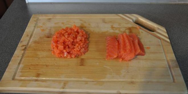 Рецепт тартара из лосося