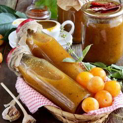 Рецепт Соуса Ткемали из алычи на зиму