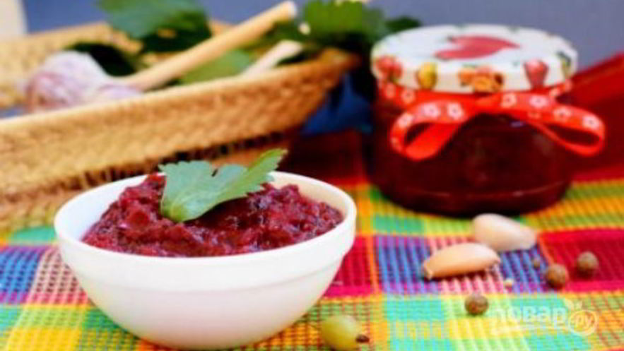 Рецепт соуса ткемали из крыжовника на зиму