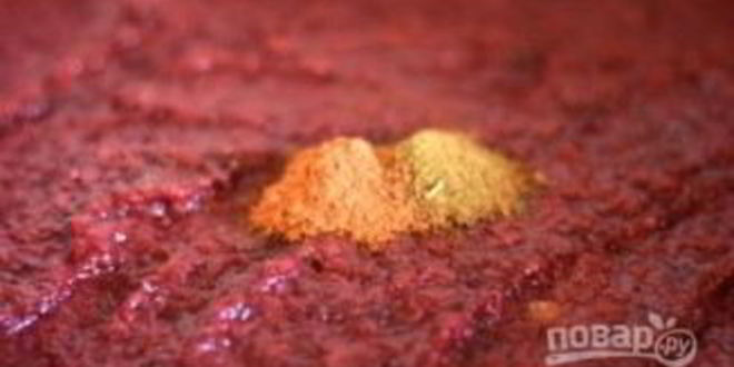 Рецепт соуса ткемали из крыжовника на зиму