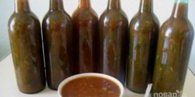 Рецепт соуса ткемали из зеленых слив