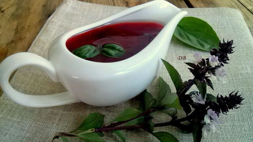 Рецепт соуса ткемали с базиликом