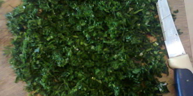 Рецепт соуса зеленого ткемали