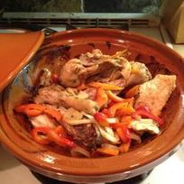 Рецепт Тажина из курицы с Ткемали