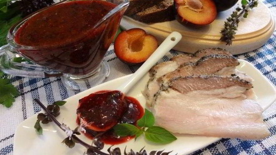 Рецепт ткемали из слив