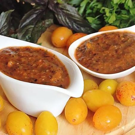 Рецепт Ткемали из желтой сливы