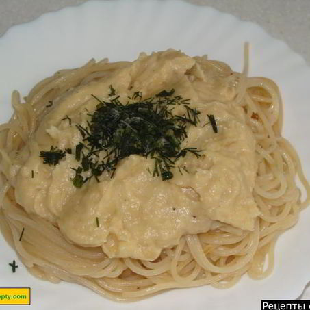 Рецепт Сырного соуса для спагетти