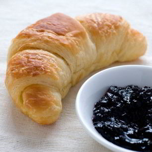 Рецепт Теплого черничного соуса