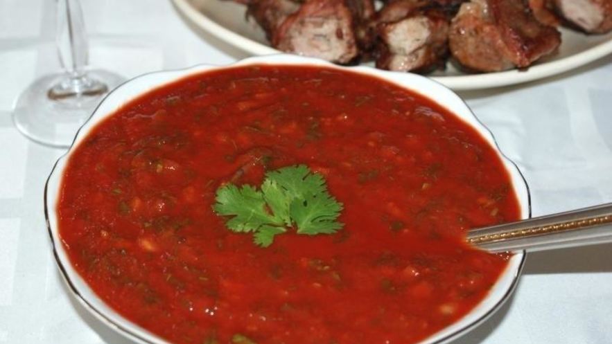 Рецепт томатного соуса для шашлыка