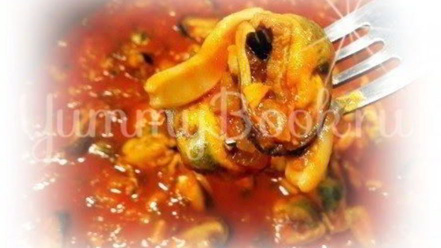 Рецепт универсального томатного соуса с морепродуктами