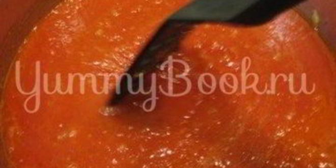 Рецепт универсального томатного соуса с морепродуктами