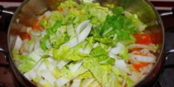 Рецепт белого супа с морепродуктами