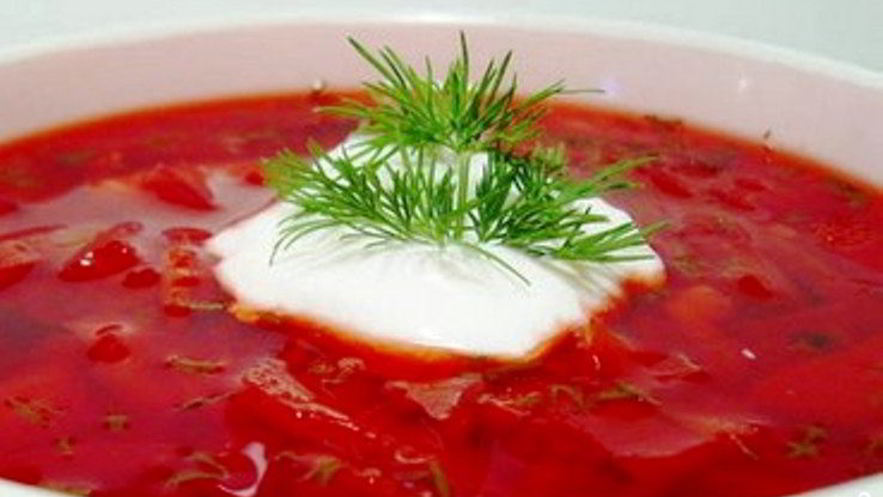 Рецепт борща без мяса в мультиварке