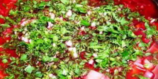 Рецепт борща без мяса в мультиварке