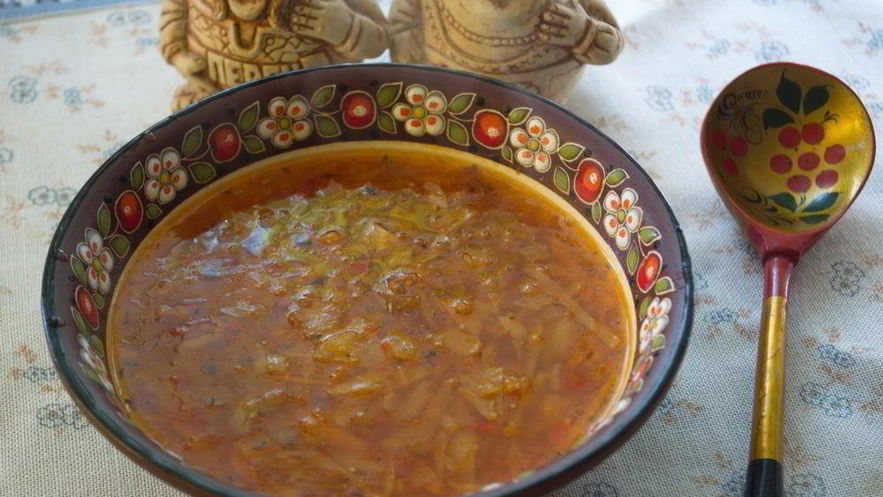 Рецепт борща куриного