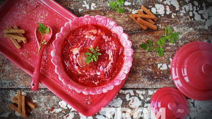 Рецепт Борща с фрикадельками