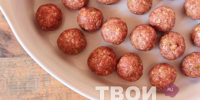 Рецепт борща с фрикадельками