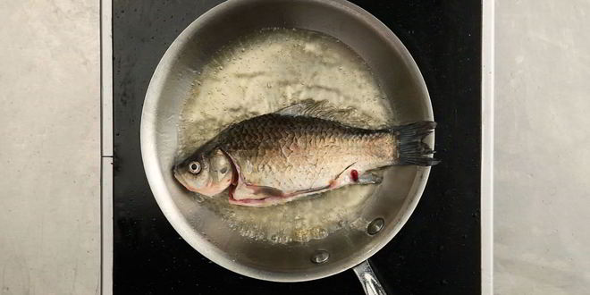 Рецепт борща с карасями