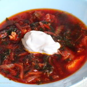 Рецепт Борща с крапивой