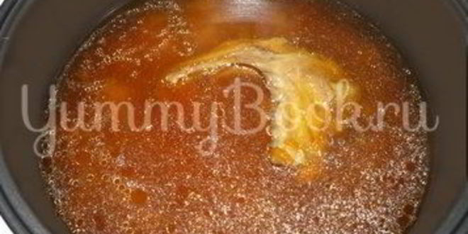 Рецепт борща с паровой свеклой и яйцом из мультиварки